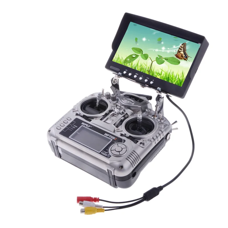 7 дюймовый ЖК монитор TFT FPV 1024x600 с Т образным разъемом без синего монитора