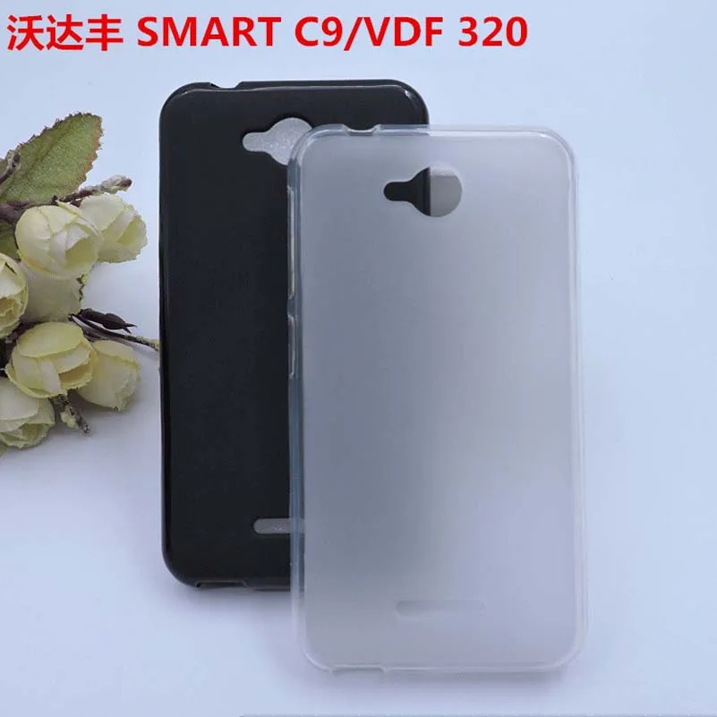 Мягкий черный прозрачный чехол из ТПУ для телефона Vodafone E9 Smart V8 E8 Prime 7 N8 Lite 6 N9 C9 320 210