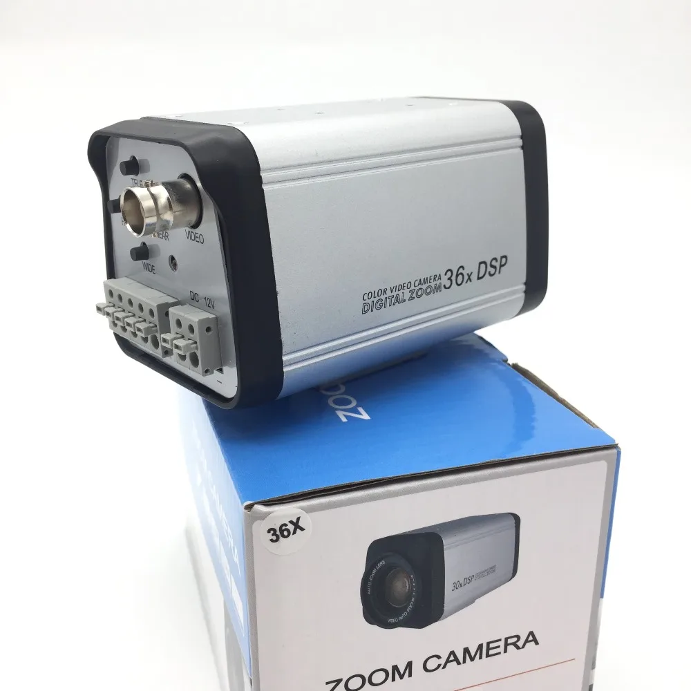 HD 2.0MP AHD 1080P Box camera 36X Zoom lens Camera s WDR Auto IRIS DSP RJ485 для DVR CCTV|36x zoom|box cameraahd 1080p |