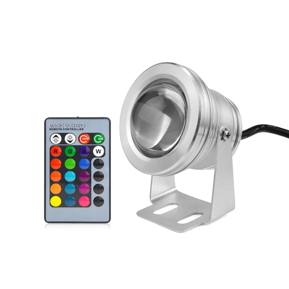 Haute Puissance DEL 12 W Outdoor Underwater Lampe Flood Light 12 V Piscine Jardin