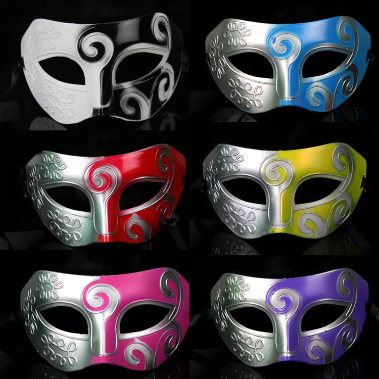 

2018 NEW Arrival Jazz Mens Mask Halloween Masquerade Masks Venetian Dance party Mask