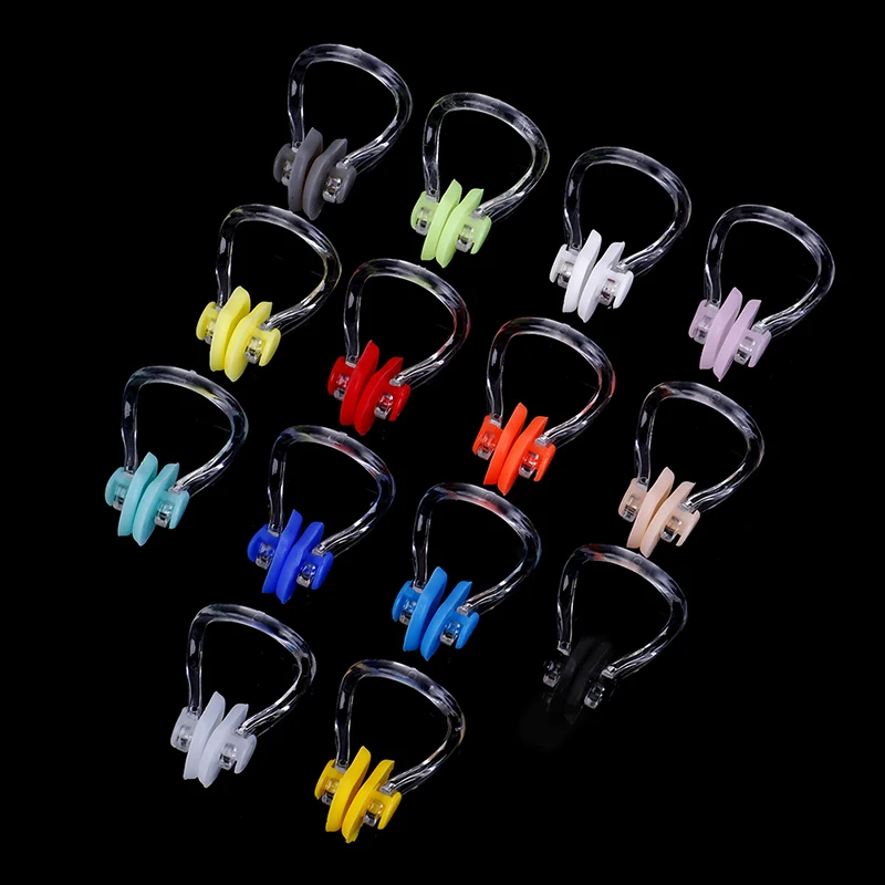 

1 Pair Soft Waterproof Swimming Earplugs Nose Clip Case Protective Prevent Water Protection Ear Plug Soft Swim Dive Supplies