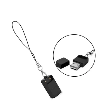 

Suitable For JUUL 1 2 generation black mini USB quick charger Dock with hanging wire