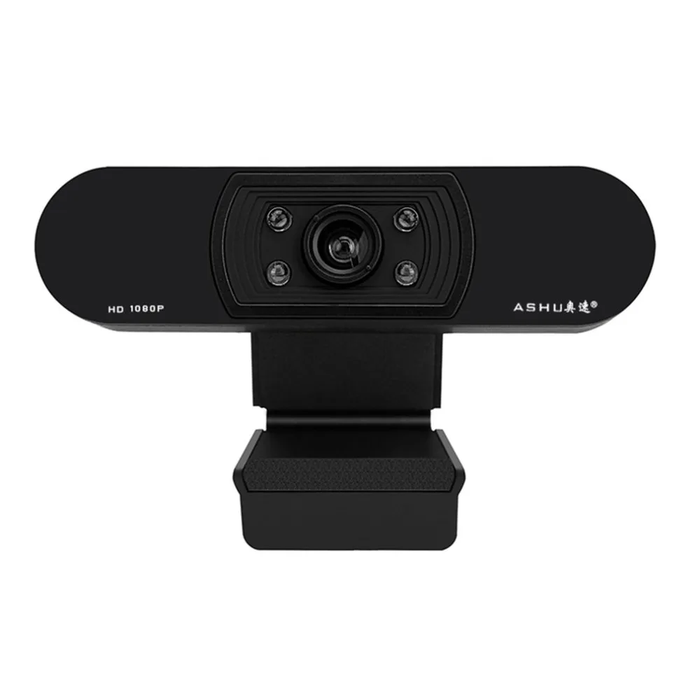 1080 P USB2.0 веб-камера Широкая совместимость Авто фокус компьютер ноутбук веб-камеры с микрофоном шумоподавления