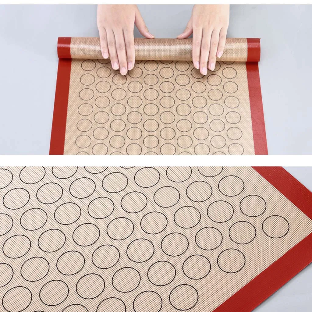 Силиконовый коврик для выпечки, алюминиевый лист, противень, антипригарный лист для печенья/хлеба/макаруна/печенья, кухонные формы для выпечки