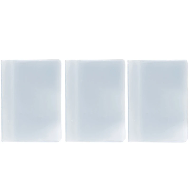 

1Pc Plastic PVC Clear Pouch Name ID Credit Card Holder Case Organizer Keeper Pocket Holder