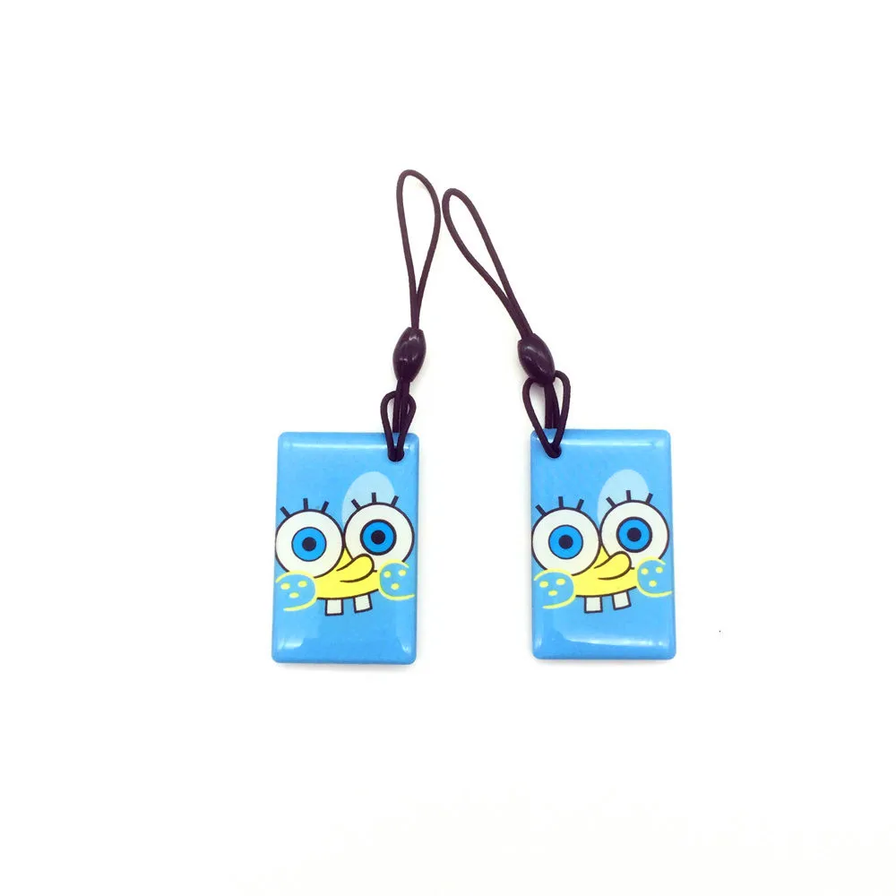 

13.56Mhz NFC UID Changeable S50 Cartoon Keyfob NFC Keychain Key Badge Fob Token Tag Copy 5pcs