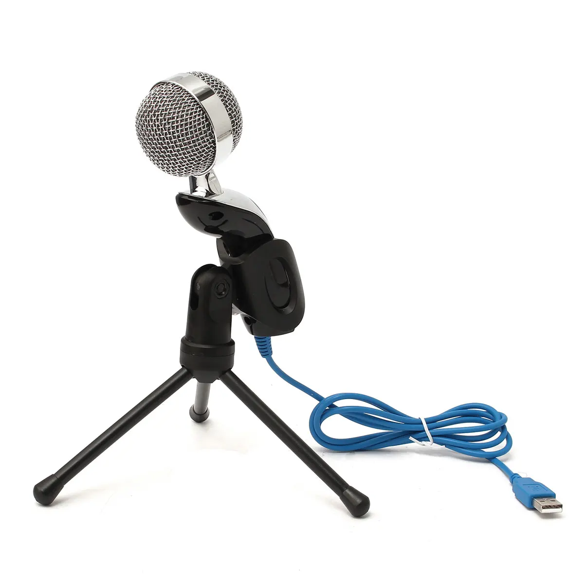 New USB Professional Desktop Condenser Microphone Mic Studio For PC
