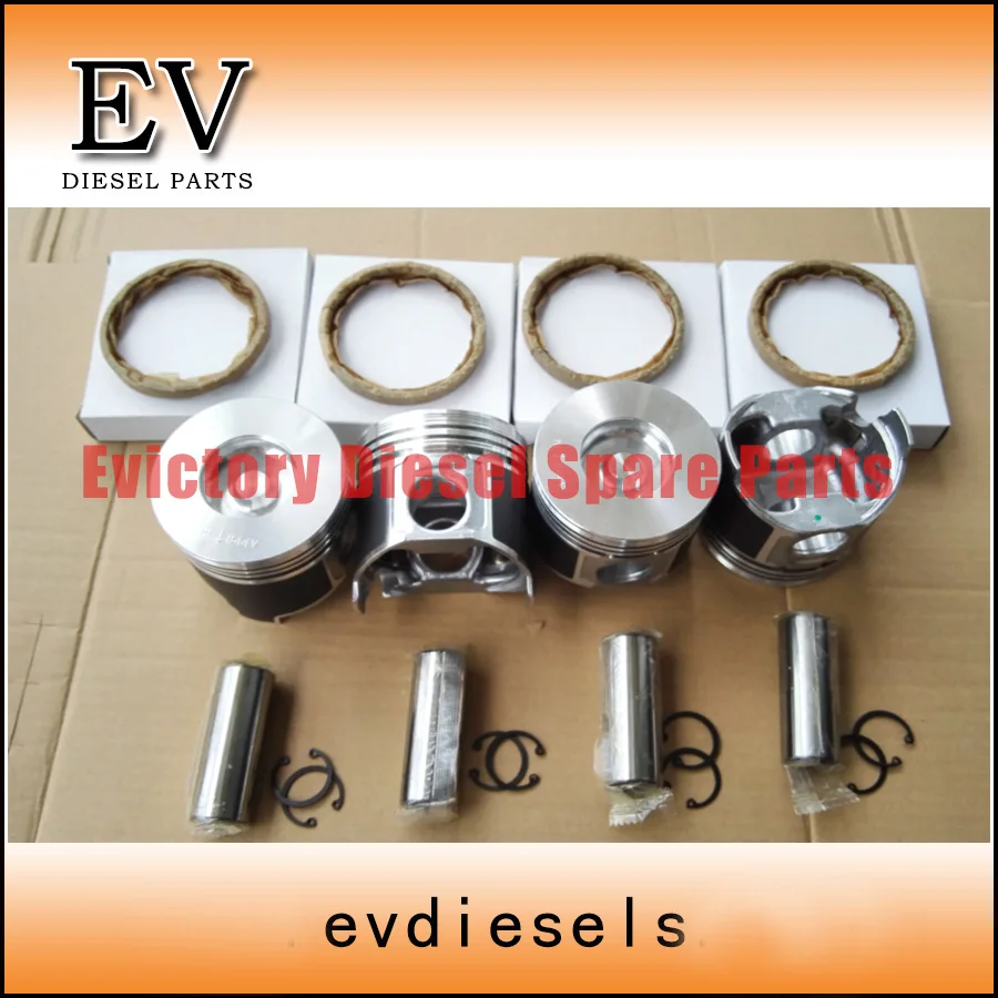 Cylinder liner kit Yanmar 3TN84 3D84 3D84 3 3TNE84 piston and piston