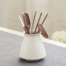 Кунг-фу чайные аксессуары керамический чай шесть джентльменов чайная ложка