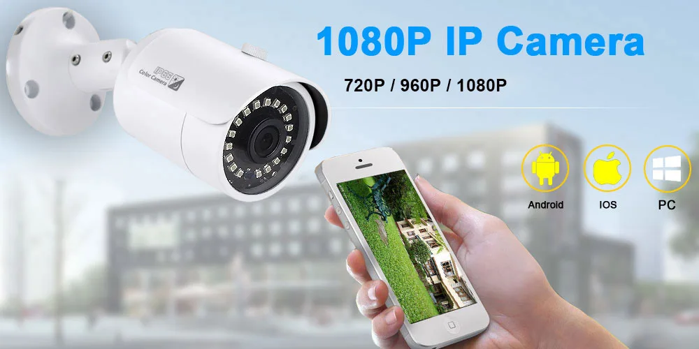 SMTKEY 1080 P 960 P 720 P XMEye ONVIF P2P 2,8 мм широкий View IP Камера обнаружения движения RTSP DC 12 В/48 В POE IP-сети Камера