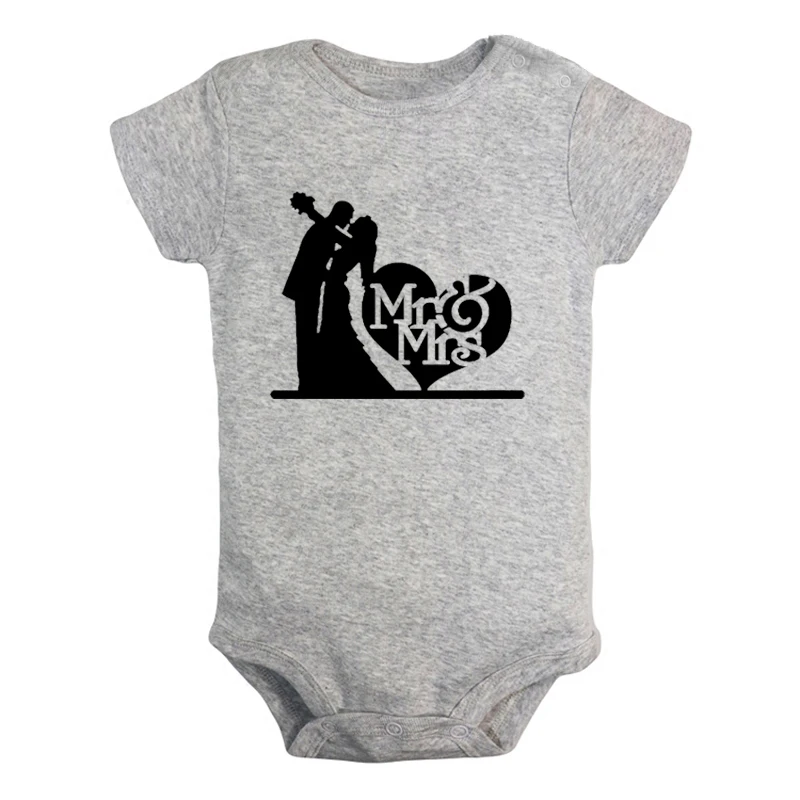 Infant Baby Girls Cotton Long Sleeve Vintage Style Merman Silhouette Jumpsuit Romper Funny Printed Romper Clothes