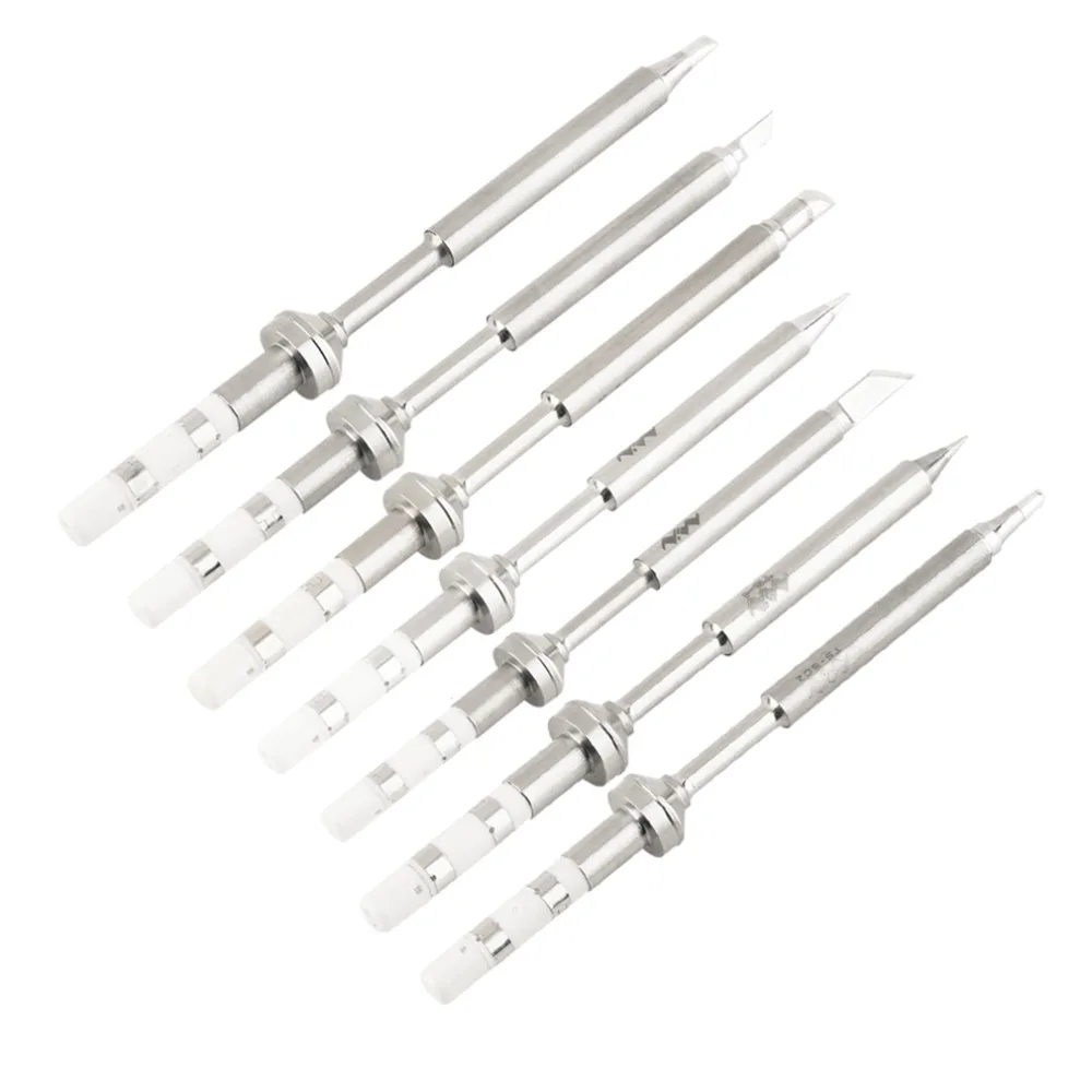

2017 NEW 7 STYLES Replacement Soldering Solder Tip For TS100 Digital LCD Soldering Iron