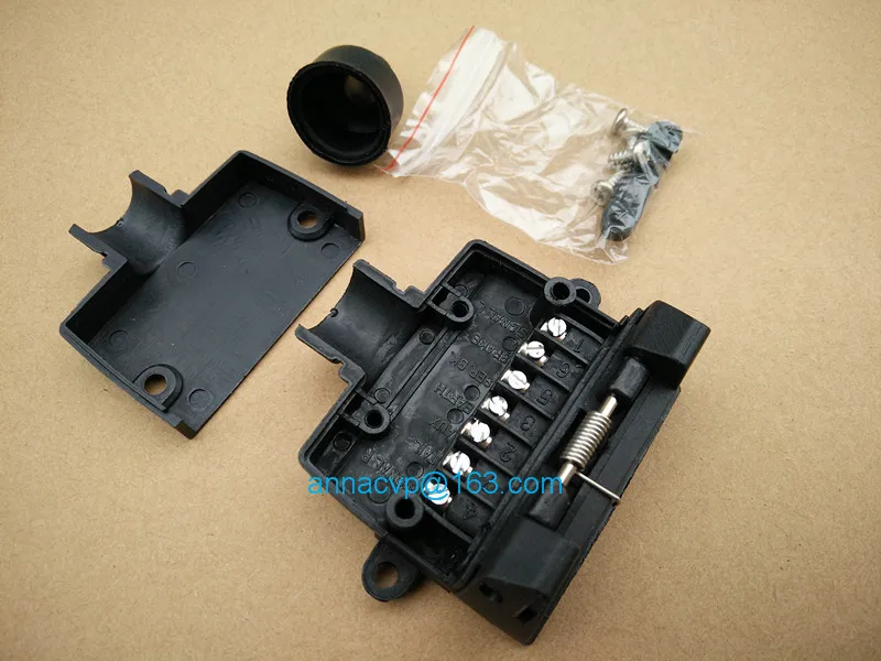 7 pin flat female trailer connector plug 4
