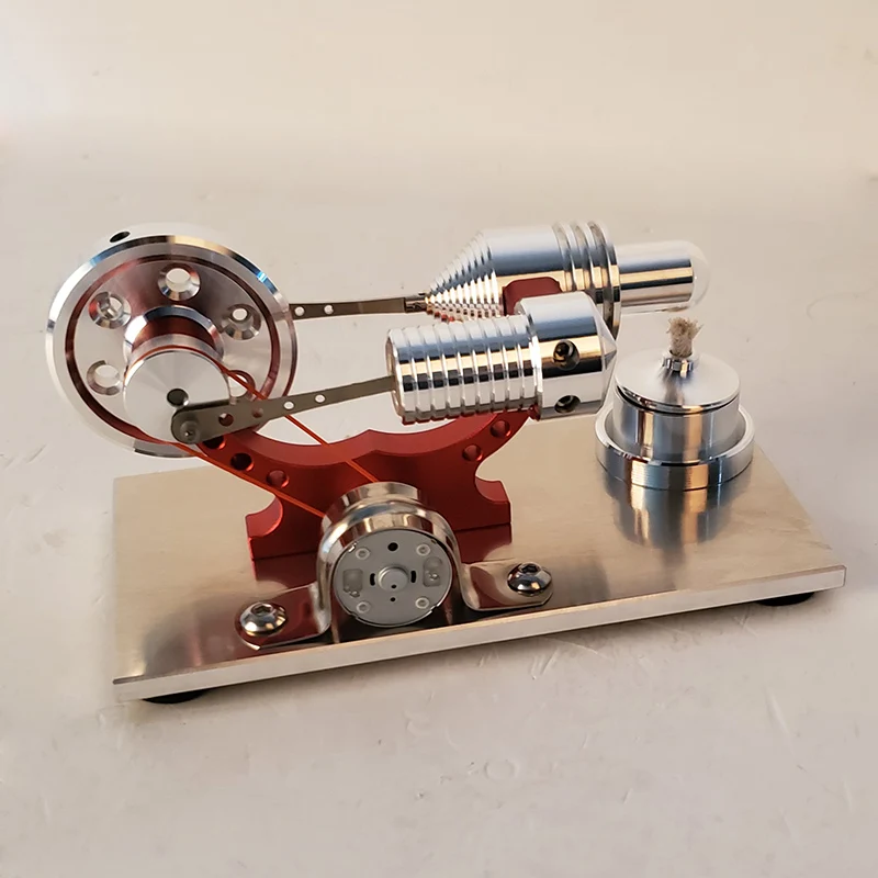 Modelo de Motor a Vapor Presente de Aniversário Stirling Motor Gerador Micro Hobby 10 Kits de modelo de construção