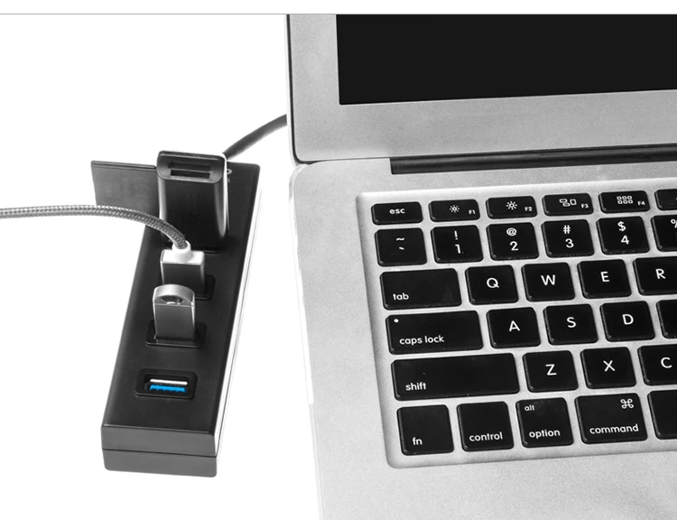 Llano usb-хаб 3,0 внешний 4-портовый USB разветвитель для iMac аксессуары для ноутбуков usb-хаб мульти-порт высокого Скорость расширения высокого Скорость