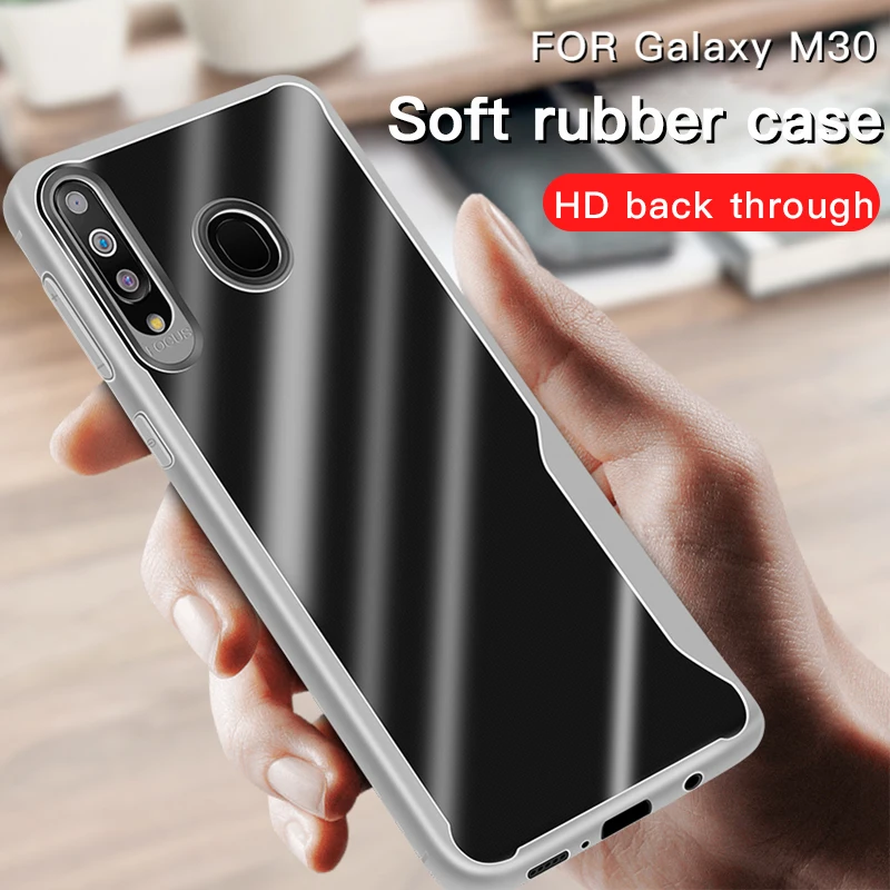 

For Samsung A40 Soft TPU Phone Case for Samsung Galaxy A50 A30 A10 A70 M30 A20 M10 M20 Clear Shock-proof Cover Shell