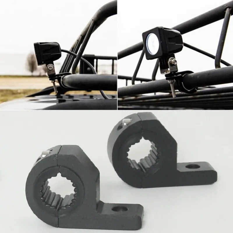 30mm 50mm Car light mount Bull bar bumper lamp holder bracket Clamp