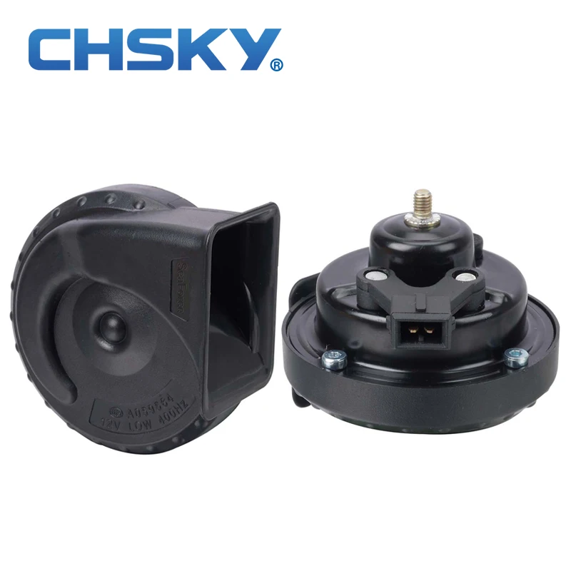 CHSKY для PEUGEOT horn 12 В 306 207 308 407 3008 2008 508 улиточный громкий сигнал 110 129db автостайлинг|horn