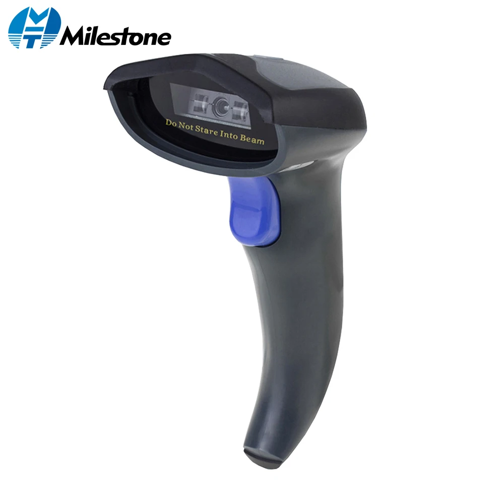 Milestone MHT-W6 Scanner Wireless 1D Barcode Scanner CCD Barcode Reader 2.4 Ghz Wireless and Wired for Mobile Screen Payment