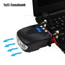 Ноутбук вентилятор охлаждения для ПК для ноутбука охлаждающий охладитель 12 17 дюймов вакуумный USB универсальный вентилятор для ноутбука охлаждающий внешний воздух извлечение Прохладный