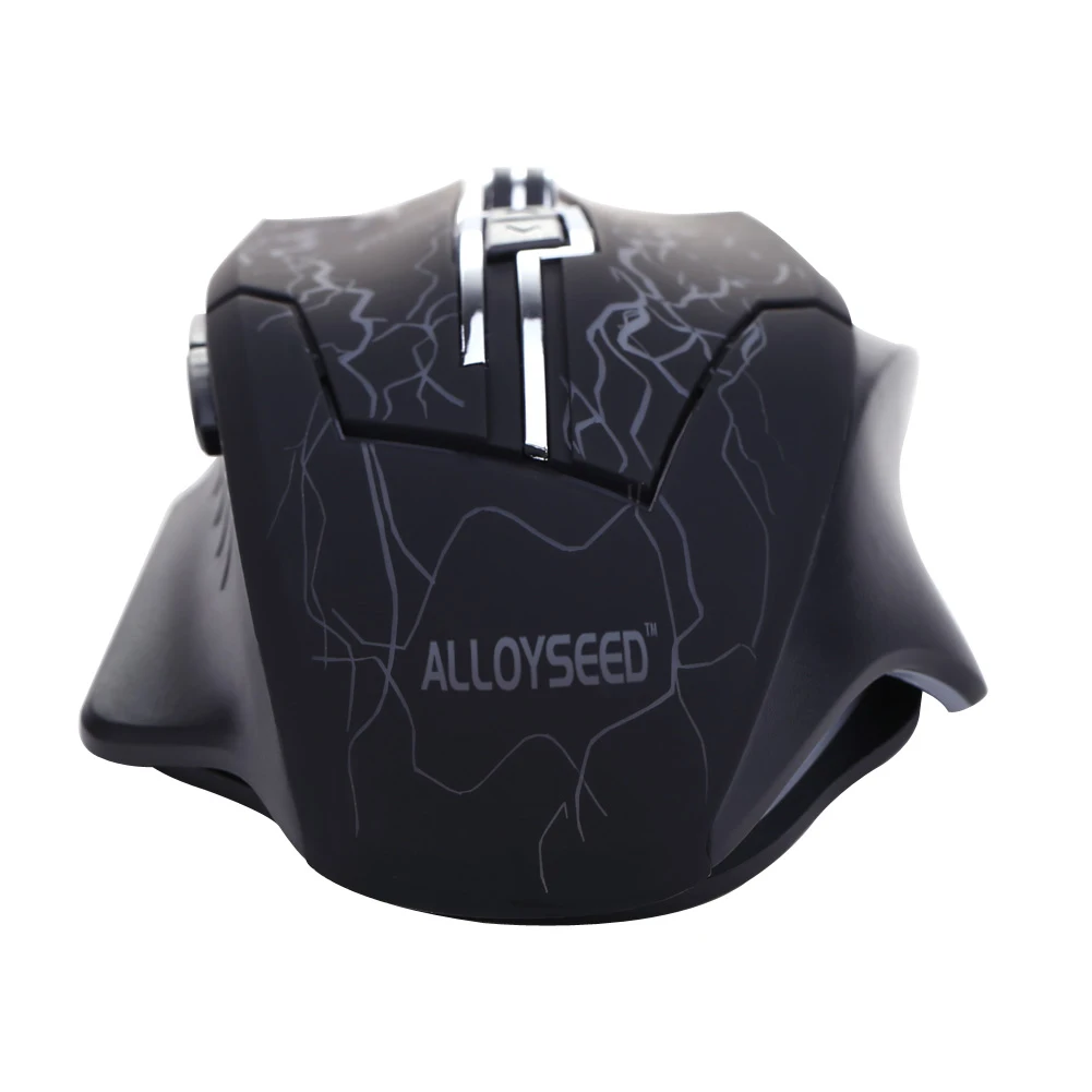 ALLOYSEED 3200 dpi светодиодный оптический 6 кнопок 6D Проводная игровая мышь Pro Gamer компьютерные мыши для ПК Регулируемая, USB, Проводная игровая мышь