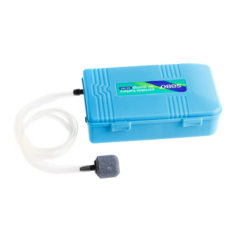 

New Portable Battery Air Pond Powered Pump Oxygen Backup For Aquarium Fish Tank