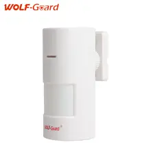 Wolf-Guard Smart 433mhz Wireless PIR Motion Sensor Wide Angal Indoor Alarm Detector for Home Security