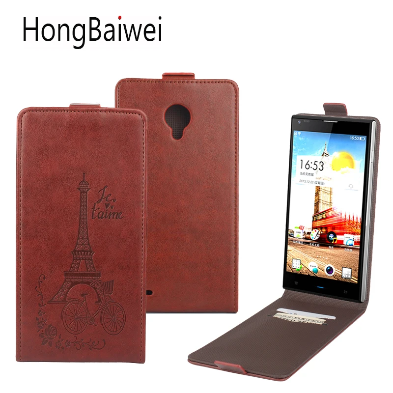 

HongBaiwei Cover for Blackview DM550 Case Leather Printed Eiffel Tower Flip Luxury Card Slot Wallet Phone Case Cover