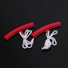 Flexible Tire Car Rim 2pcs Protector Tyre Wheel Protection Tool Red Stock