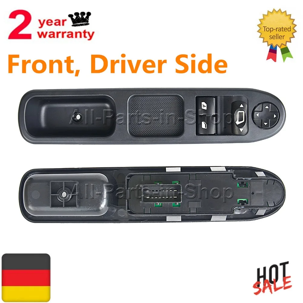 

AP02 Power Window Switch / Master Window Panel Switch for Citroen C3 PICASSO & Peugeot 207 OEM# 6554QC, 6554.QC
