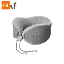 Оригинальная Массажная подушка для шеи Xiaomi LF u-образной формы, массажер для расслабления мышц, расслабляющий массажер, подушка для сна, для работы дома, автомобиля, путешествий