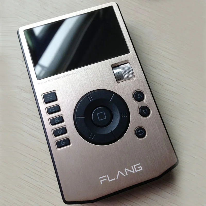 Flang V5 32GB Профессиональный музыкальный MP3 флагманский DAP HIFI музыкальный плеер с ESS 9018K2M DAC - Цвет: Golden