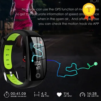

Waterproof swimming Smart Bracelet Heart Rate Blood Pressure Monitoring gps function Fitness Tracker Smart band Sports watch man