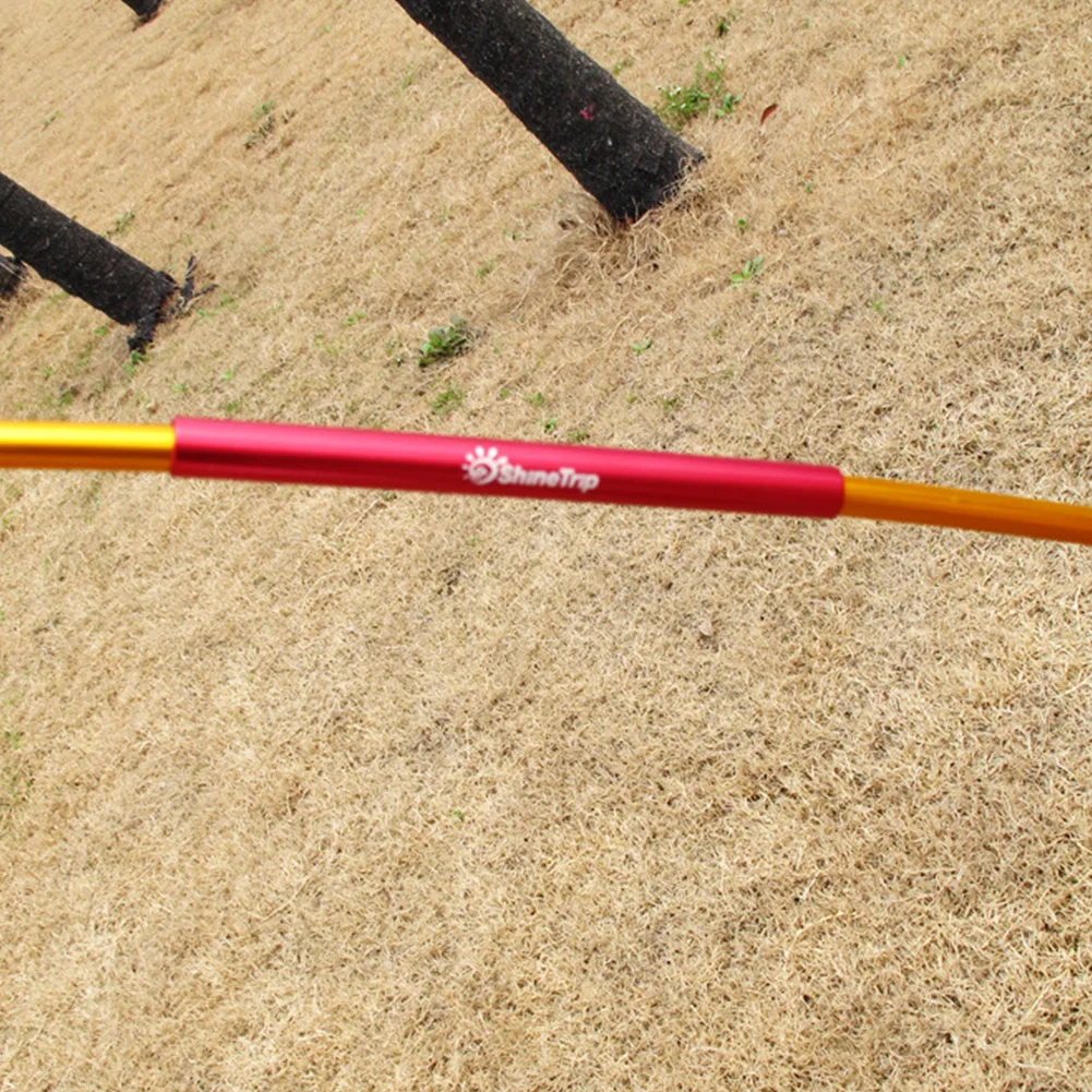 

4Pcs Lightweight Break Repair Tube Set Tent Pole Use Aluminium Alloy Emergency Supporting Rod Camping Mending Accessory Outdoor