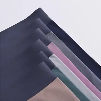 

Men's underwear, boxers, comfortable texture, solid color men's underwear