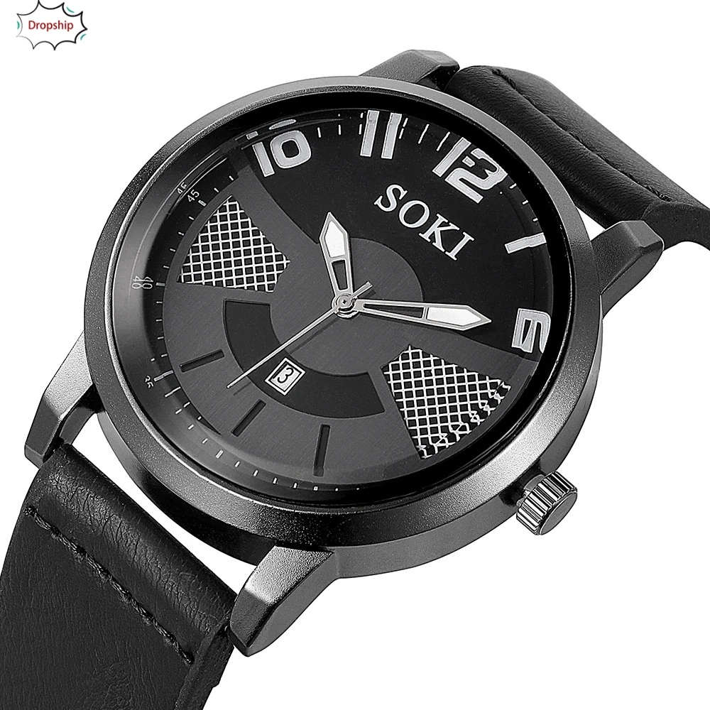 Для мужчин часы модные роскошные пару мода нейлоновый ремешок аналоговые кварцевые Круглый наручные часы Бизнес часы DropShiping Dec5 P45