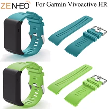 Watchbands Replacement Smart Bracelet Strap For Garmin vivoactive HR Smart Watch Band Strap Wristband For Garmin vivoactive HR origianl garmin vivoactive hr smart watch bluetooth 4 0 waterproof smartwatch heart rate monitor wristband gps