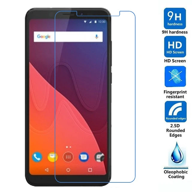 2.5D Закаленное стекло для Wiko View Высококачественная защитная пленка