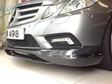 W207 C207 Carbon Fiber Front Lip Spoiler C207 For E Class E260 E300 E350 W207 Coupe (10-13) Of The CS Style