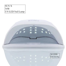54 Вт Сушилка для ногтей УФ светодиодный светильник ЖК-дисплей 36 светодиодный s Сушилка для ногтей лампа для отверждения гель-лака Авто зондирование ногтей инструменты для маникюра
