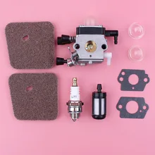 Carburetor Carb For Stihl FS85 FS80 R FS76 FS75 FS74 FC55 FS55 FS46 FS45 FS38 Trimmer Part Air Fuel Filter Primer Bulb Kit цена Carburetor Carb For Stihl FS85 FS80 R FS76 FS75 FS74 FC55 FS55 FS46 FS45 FS38 Trimmer Part Air Fuel Filter Primer Bulb Kit цены онлайн