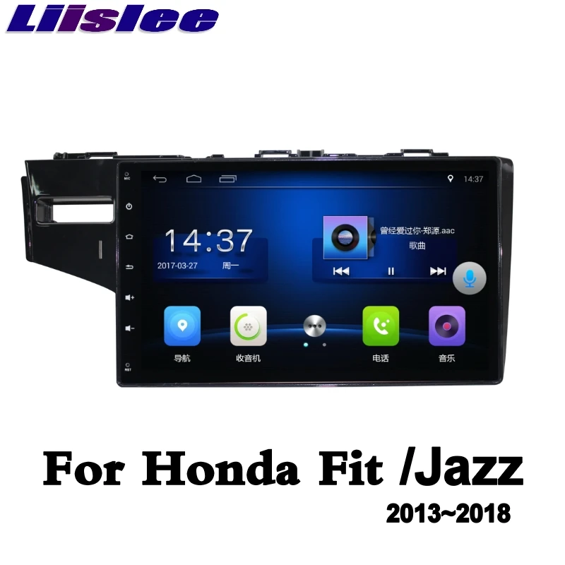 For Honda Fit Jazz GK 2013~2018 NAVI LiisLee Car Multimedia IPS GPS Maps WIFI Audio CarPlay Accessories Radio Navigation 3