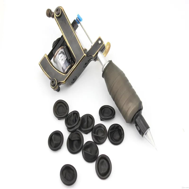 

Hot Selling 100Pcs/Lot Disposable Tattoo Grips SLEEVES Tattoo Grips Cover Free Shipping