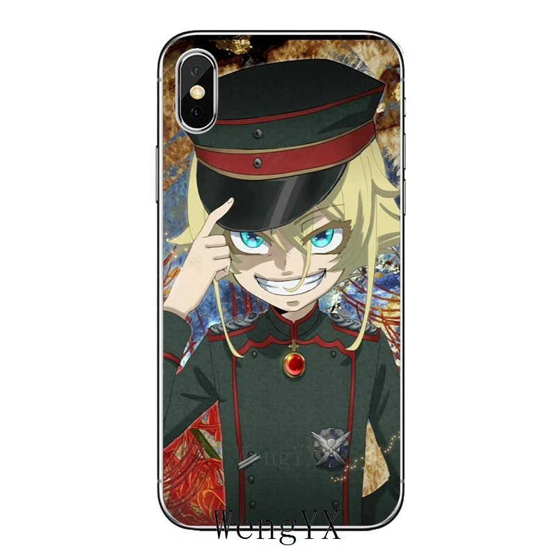 Youjo Senki аниме Тонкий Силиконовый ТПУ мягкий чехол для телефона Apple iPhone 4 4s 5 5S 5c SE 6 6s 7 8 plus X XR XS Max - Цвет: Senki-anime-A-07