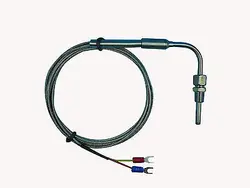 Sensores de temperatura de rápida respuesta EGT W 90 ° Bend & Cable 3m de montaje de compresión 1/8" NPT