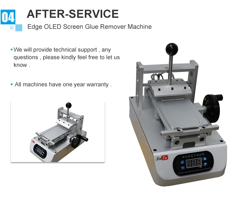 NEW LCD OCA Glue Remover for iPhone 6G 7G 7P Series Flat Touch Screen Panel LOCA Polarizer Glue Remove Machine with Molds (1)