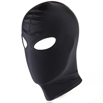 

Head Face Mask Hood Cosplay helmet Headgear Costume Role playing hat Gothic Fetish Rave Clothing PU