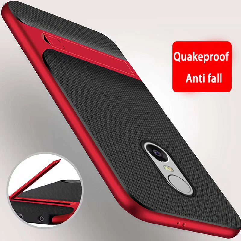 

KaiNuEn coque,cover,case For Xiaomi Xiami Redmi 5 Plus 5plus luxury Silicone Original Silicon on back Phone with holder covers