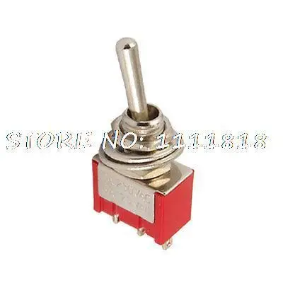 Вкл/ВКЛ SPDT металлическая ручка Мини тумблер AC 250 V/3A 125 V/6A | Обустройство дома